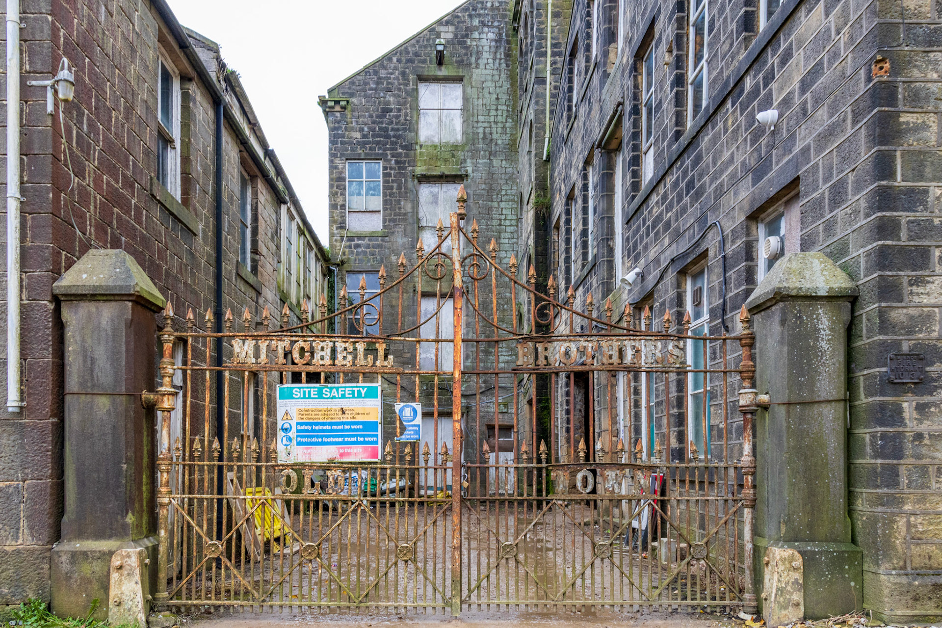 Mitchell Mill gates