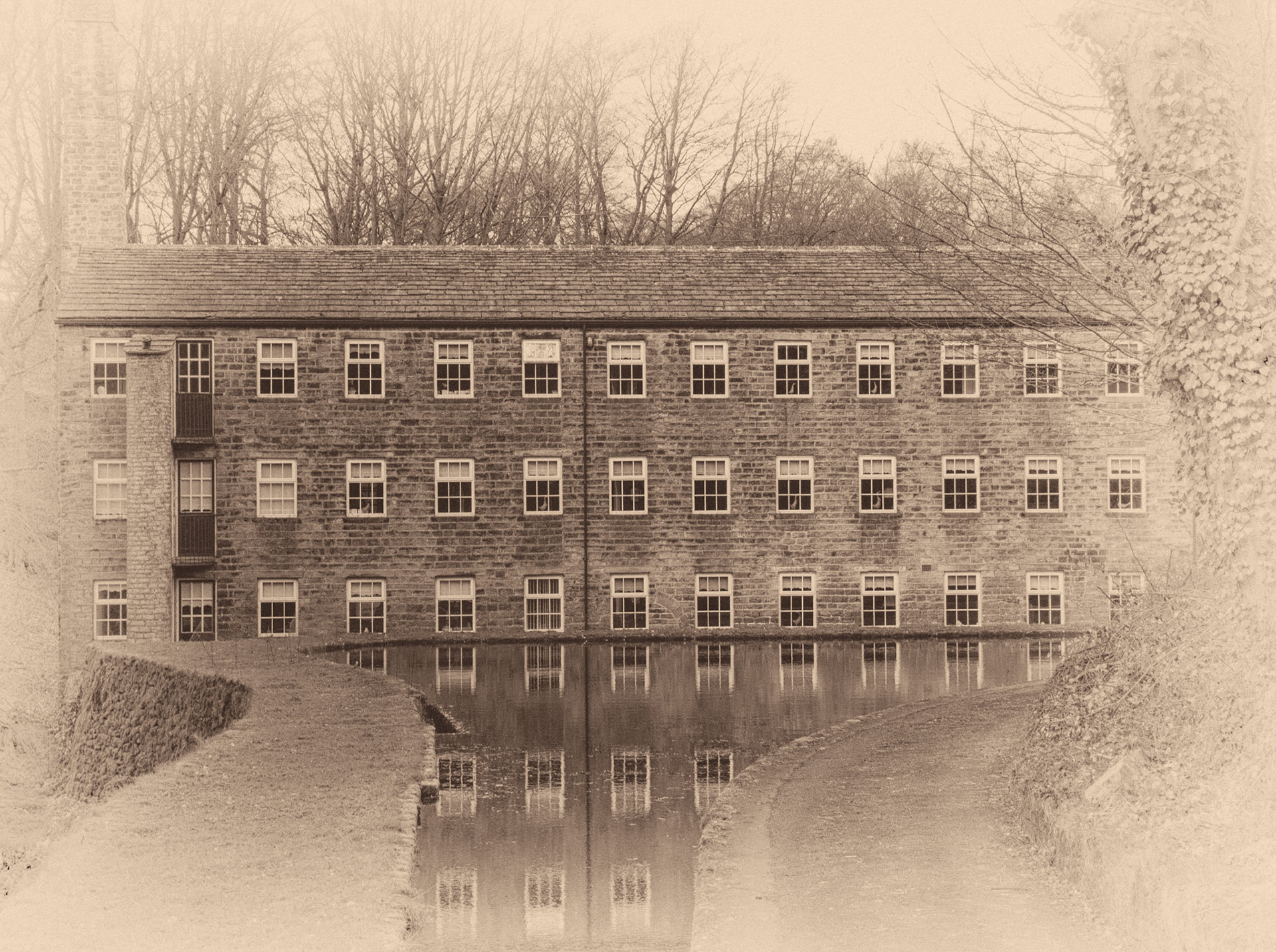 Bents Mill, built 1799