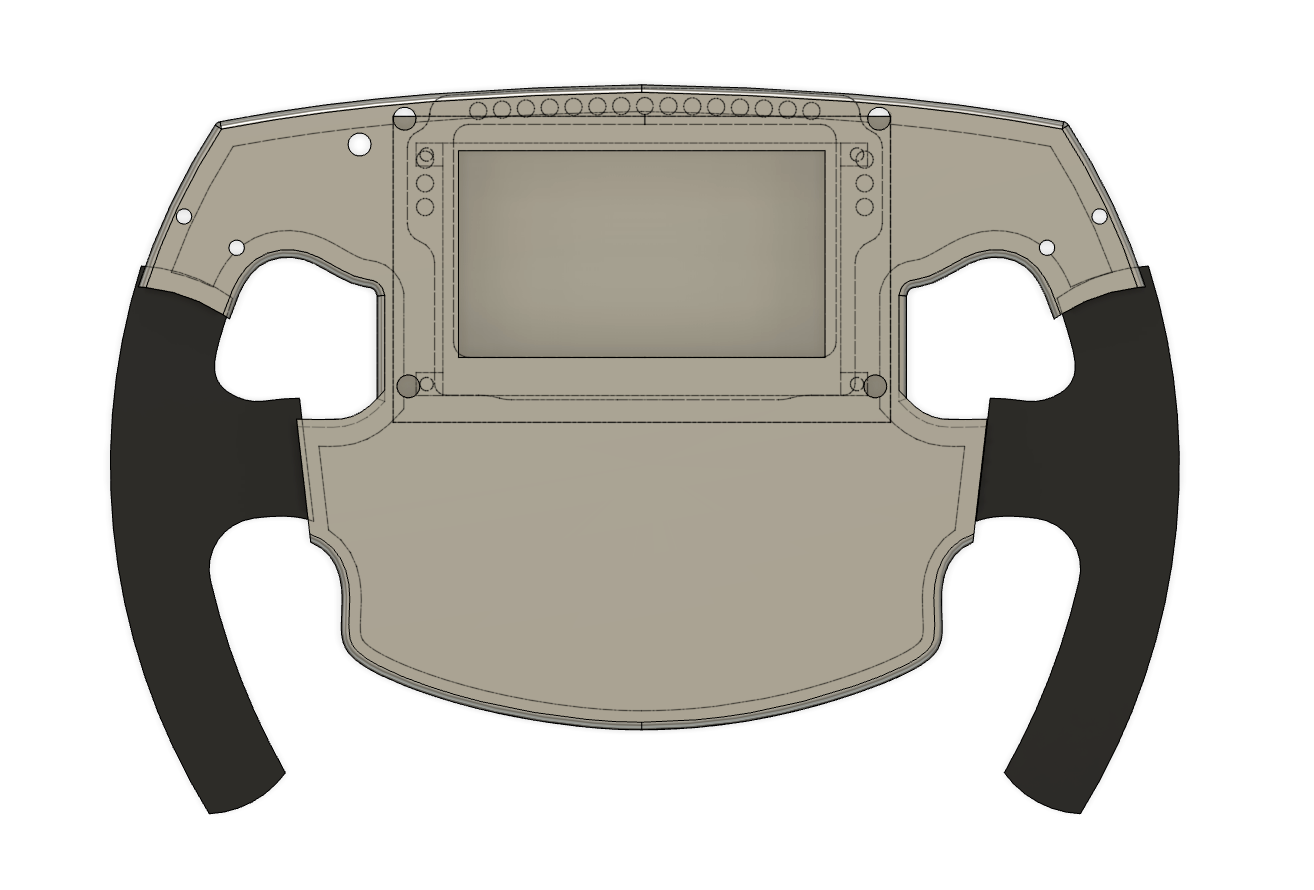 F1 steering wheel replica