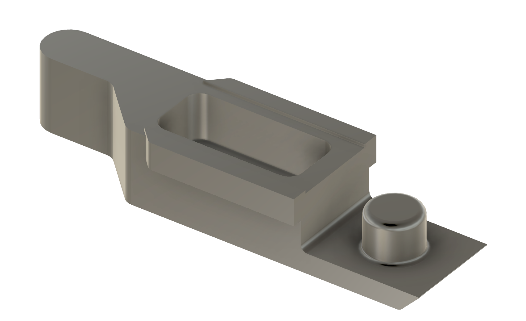 Repairing/reconstructing a damaged window hinge