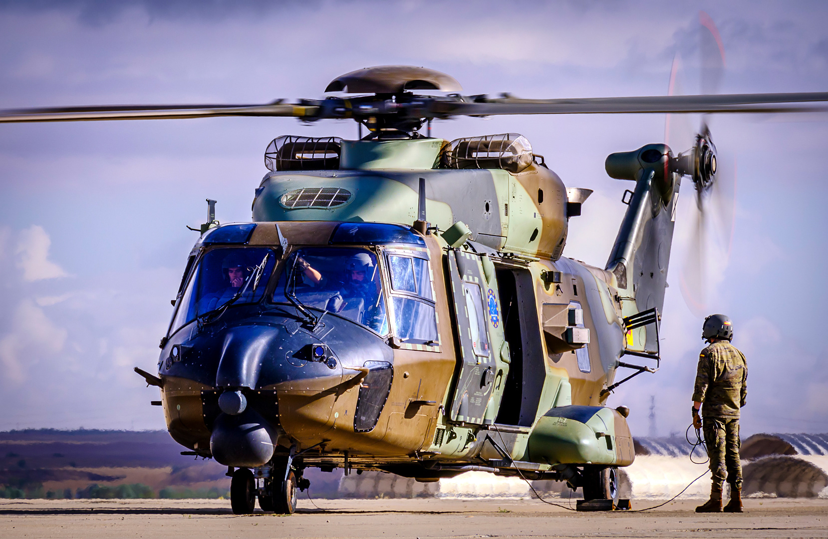 HN90 of the FAMET of the Spanish Army