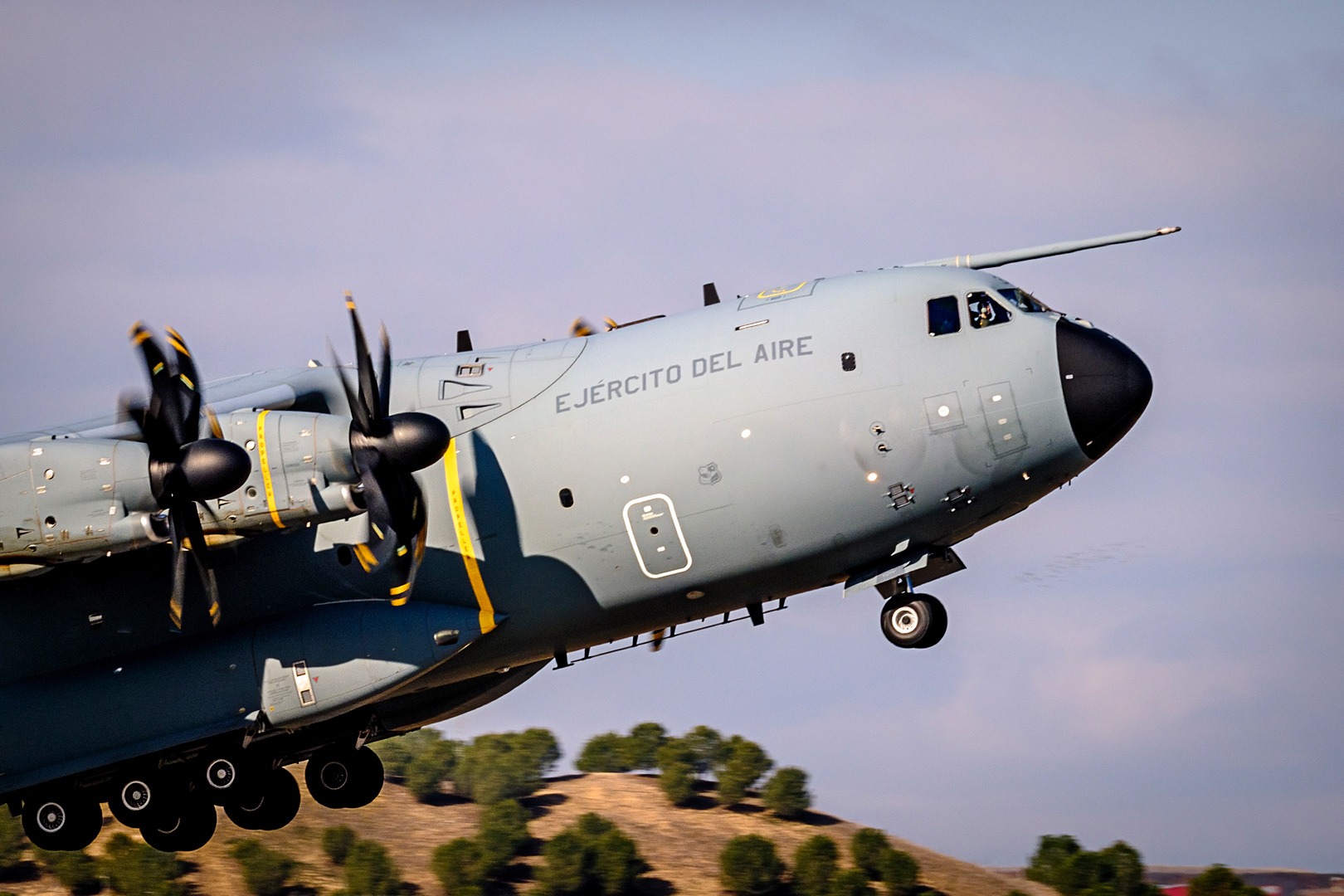 Airbus A400 of the 31st Wing of the Spanish Air Force.