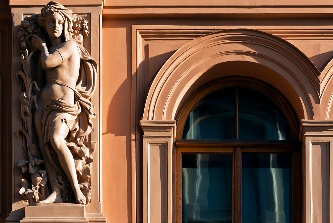Art-nouveau architecture in Riga. 