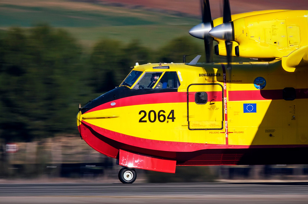 Bombardier CL-415T of the 43 Group of the Spanish Air Force.