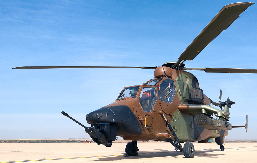 Eurocopter EC665 Tigre of the FAMET of the Spanish Army