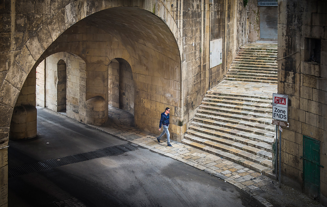 Victoria Gate in Valletta. 