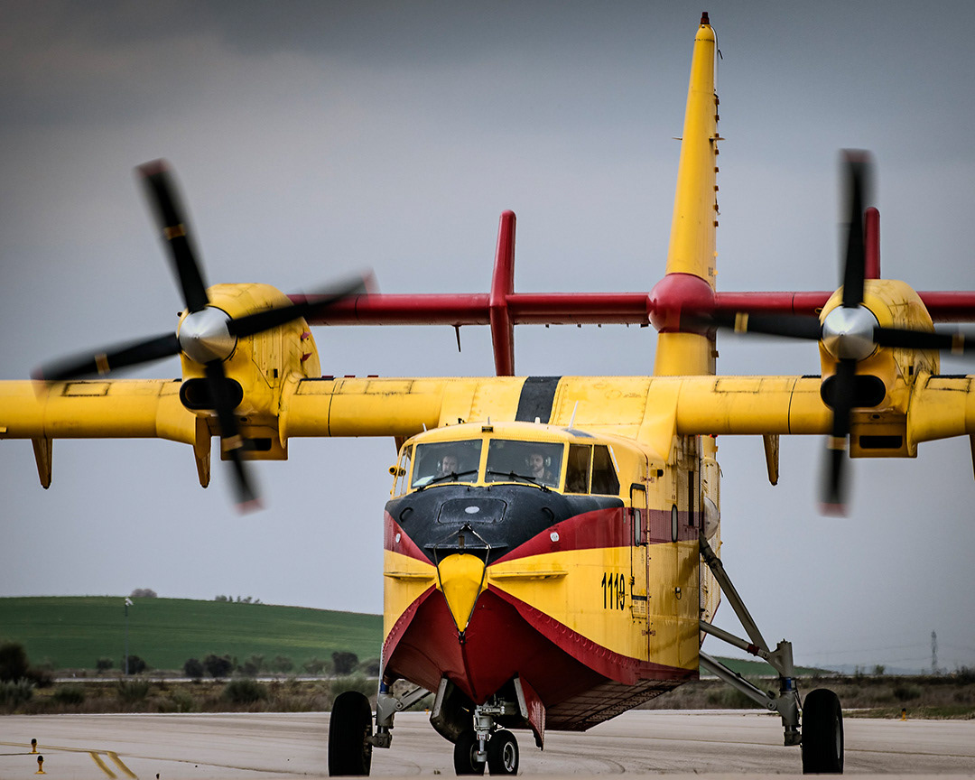 Bombardier CL-415T of the 43 Group of the Spanish Air Force.
