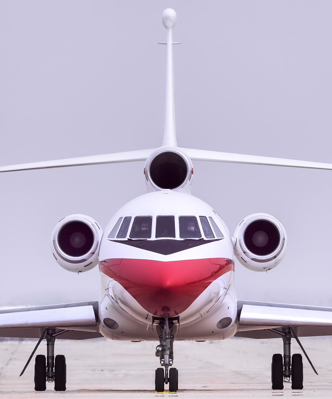 Dassault Falcon 900 from the 45th Spanish Air Force Group. 