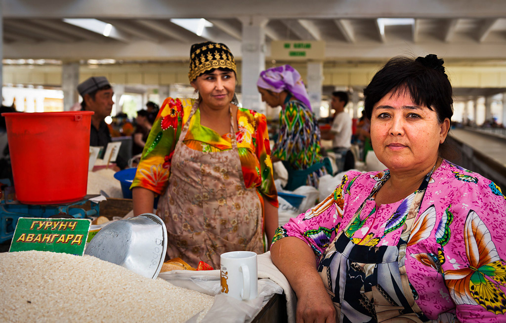   Samarkand. Siob Bazaar. 