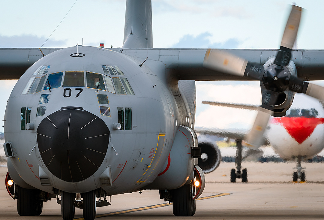 C130 Hercules of the 31st Wing of the Spanish Air Force.