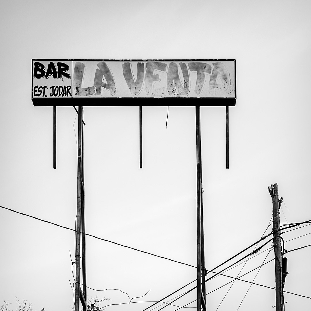 04 Cartel cerca de la Estación de Jódar - Úbeda