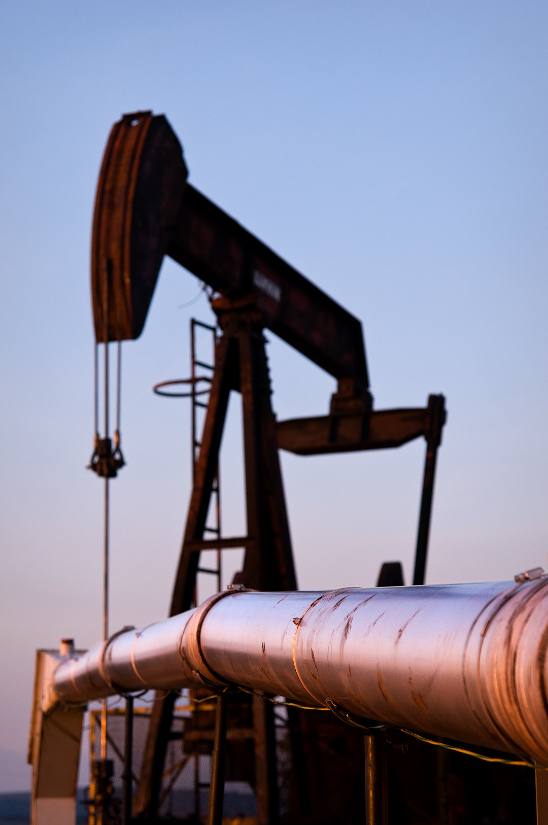 Petrol station near Sargentes de La Lora (Burgos, Spain) 