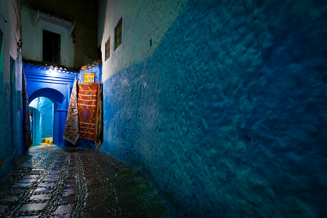 Streets of Chefchaouen.