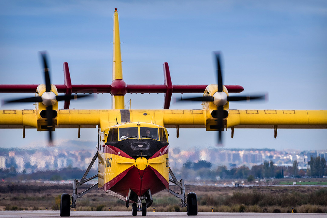 Bombardier CL-415T of the 43 Group of the Spanish Air Force.