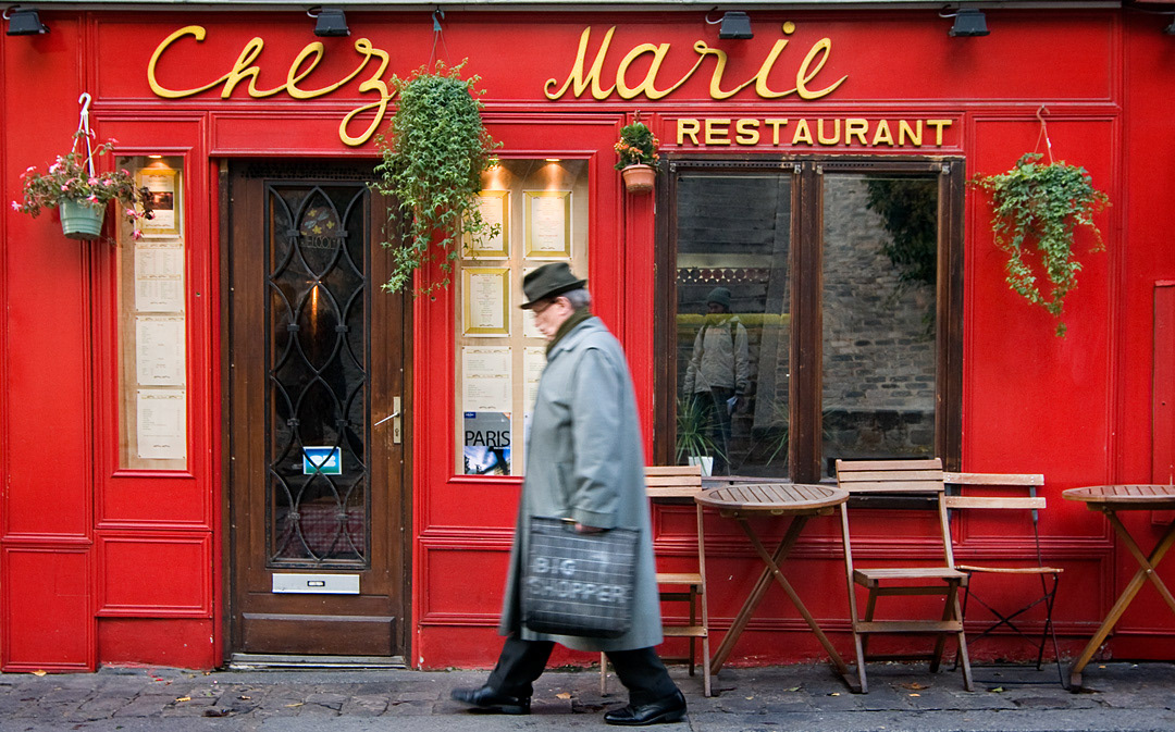 Paris.  Streets of Montmartre. 