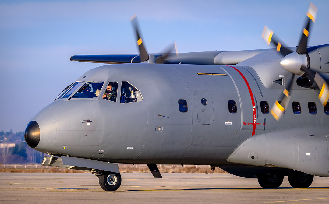  CASA CN-235 of the spanish Air Force.