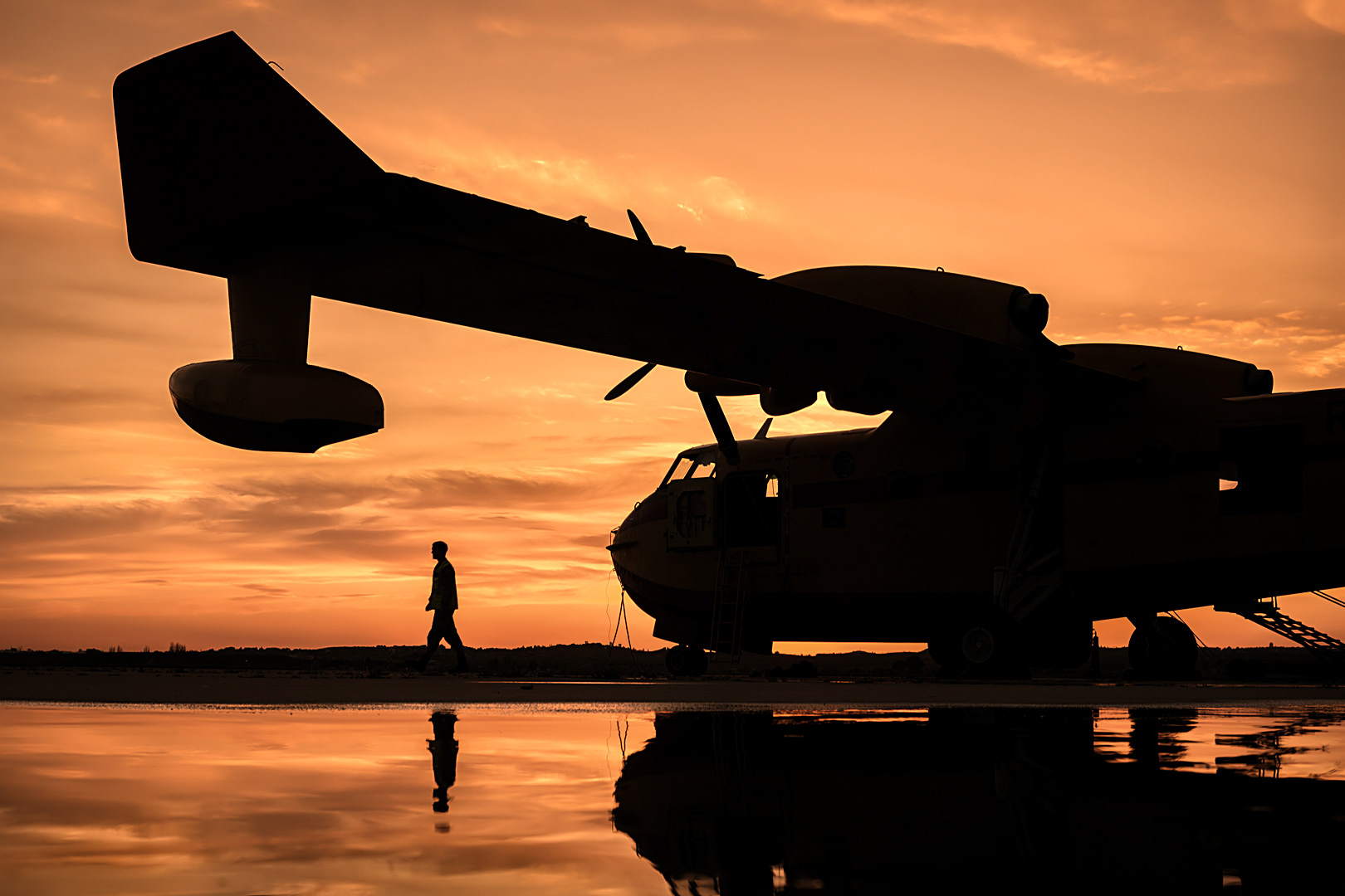 Canadair CL-415T of the 43 Group of the Spanish Air Force.