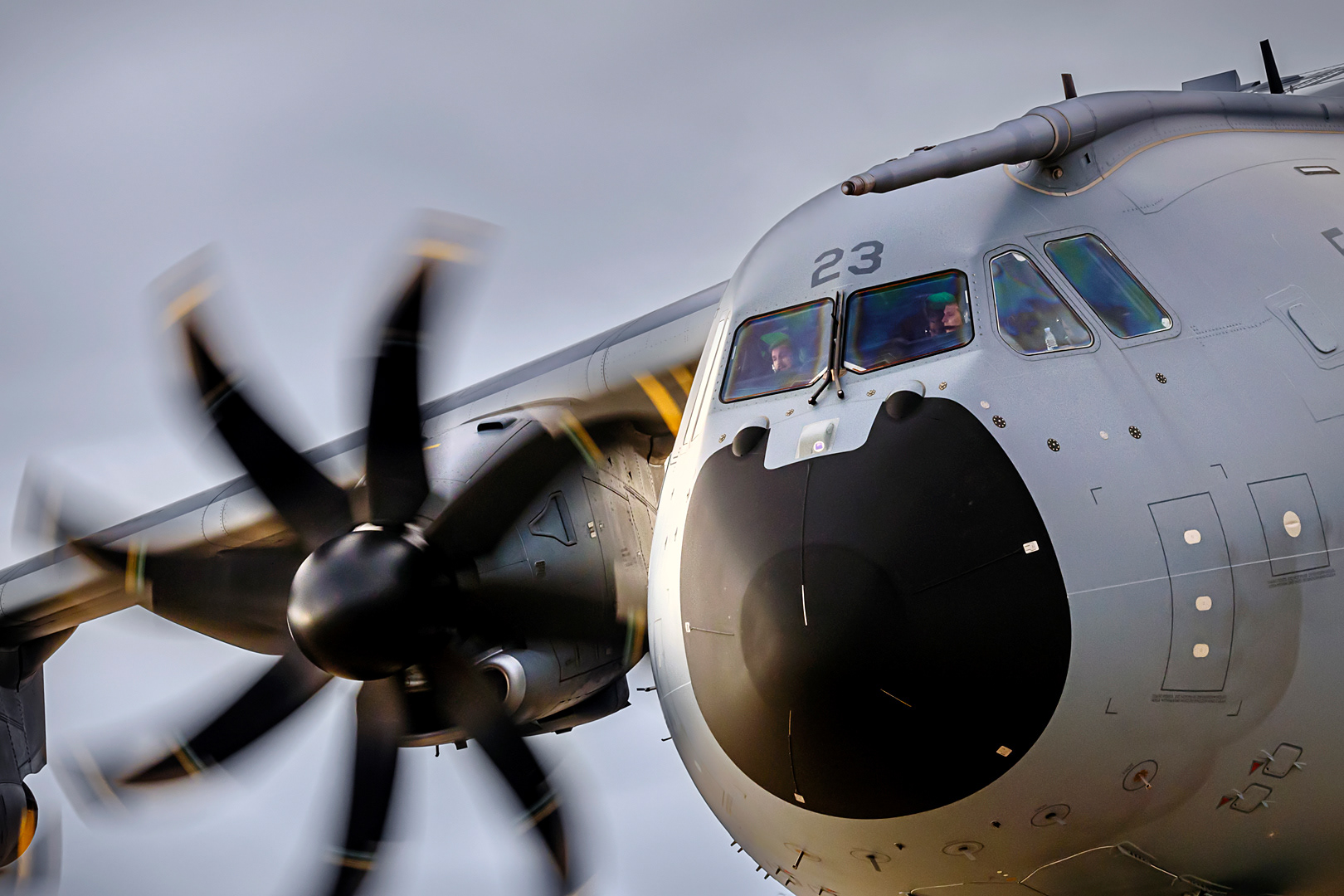 Airbus A400 of the 31st Wing of the Spanish Air Force.