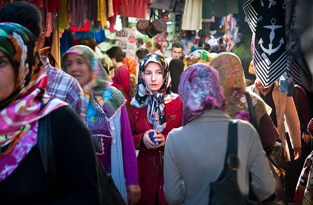 Bazaar in Trabzon. 