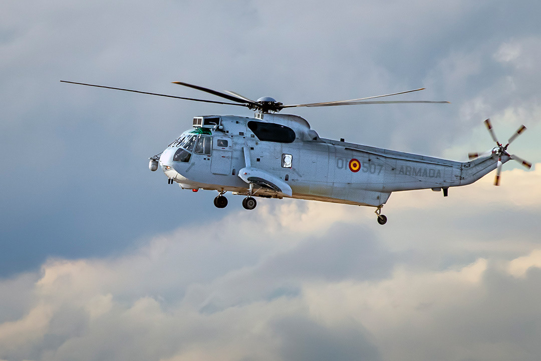 Sikorsky SH-3D Sea King of the 5th Aircraft Squadron of the Spanish Navy.
