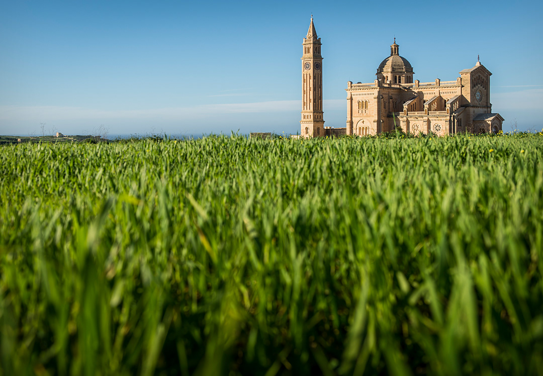 National Shrine of the Blessed Virgin of Ta' Pinu in Gozo. 