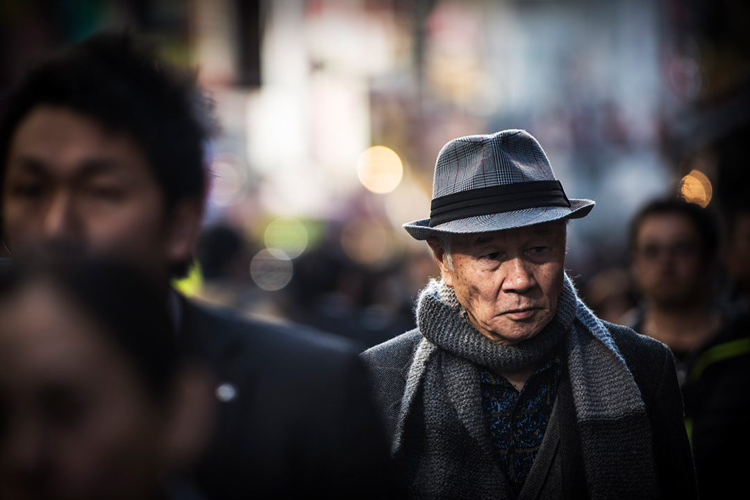 Streets of Ueno, Tokyo.