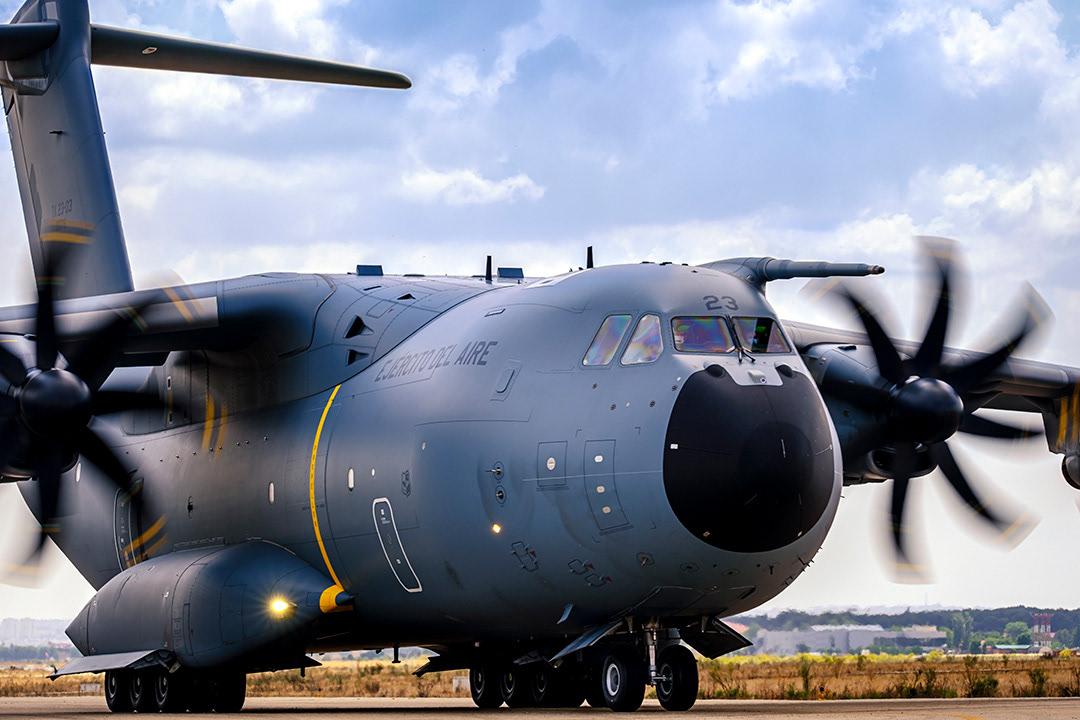 Airbus A400 of the 31st Wing of the Spanish Air Force.