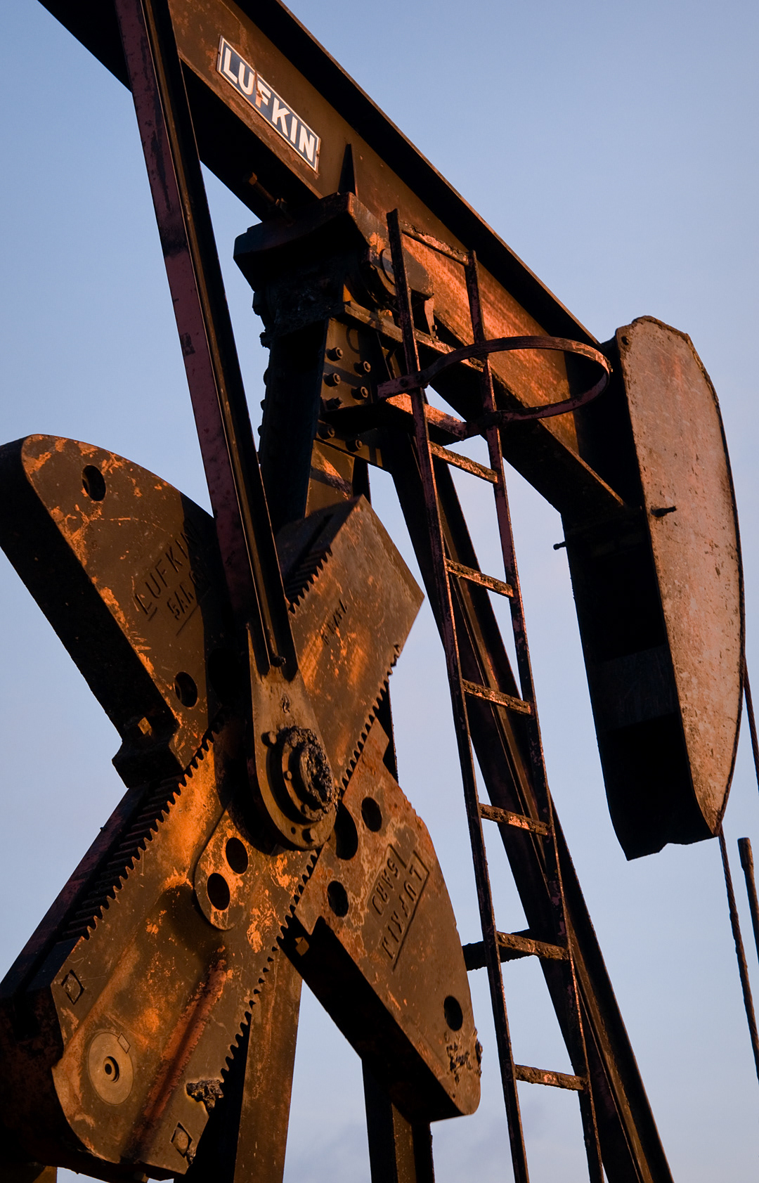 Petrol station near Sargentes de La Lora (Burgos, Spain) 