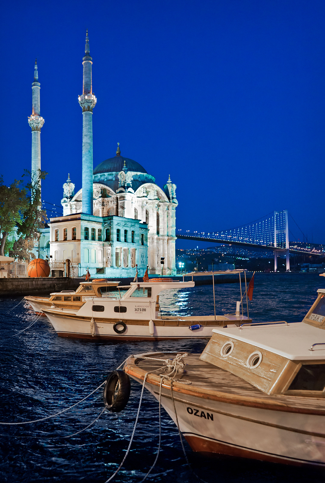 Ortakoy mosque. 