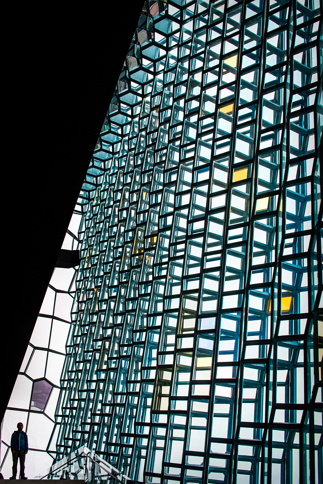 Harpa Concert Hall in Reykjavik.