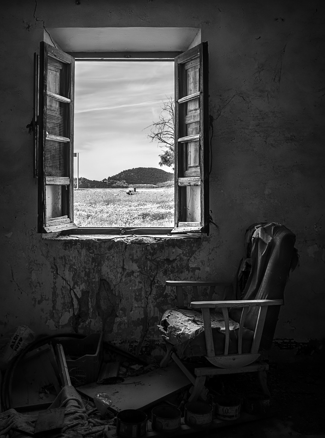 06 Casa abandonada cerca de la Estación de Huesa