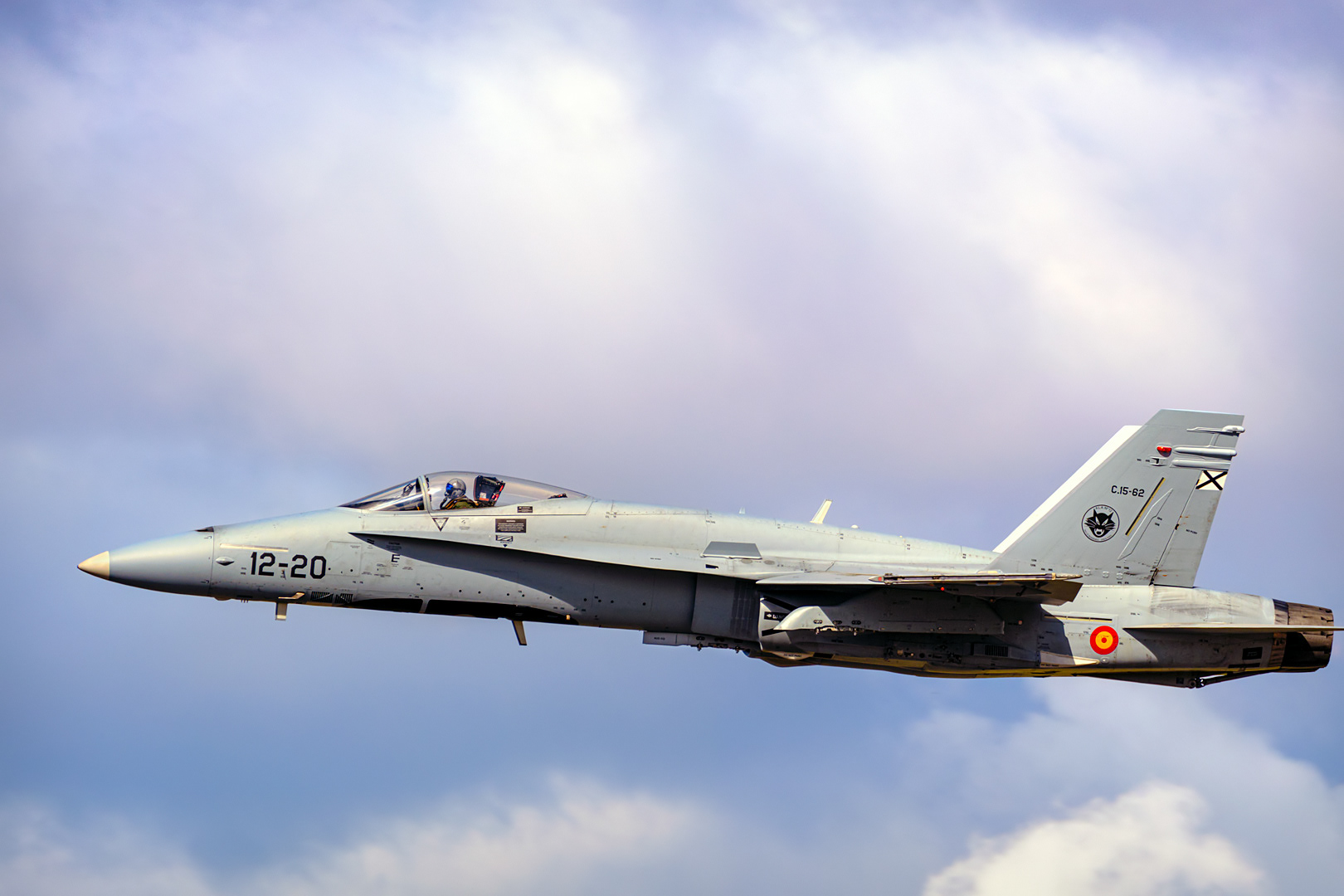 Spanish McDonnell Douglas F18 Hornet.