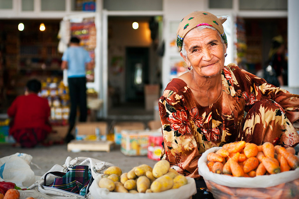   Samarkand. Siob Bazaar. 