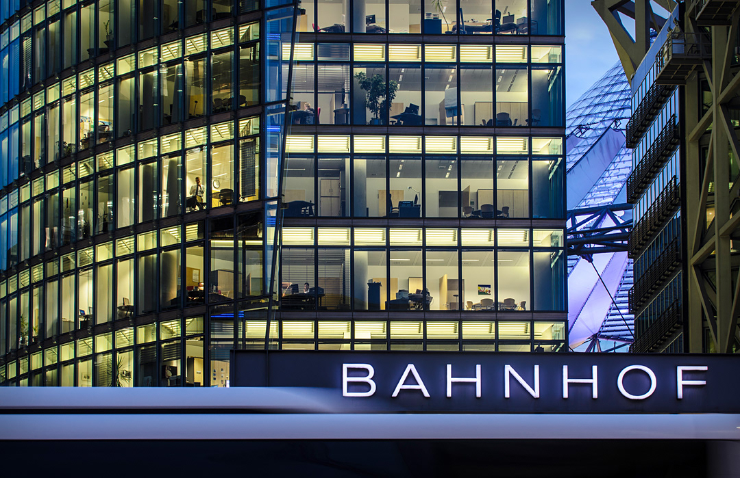 Buildings in Potsdamer Platz.