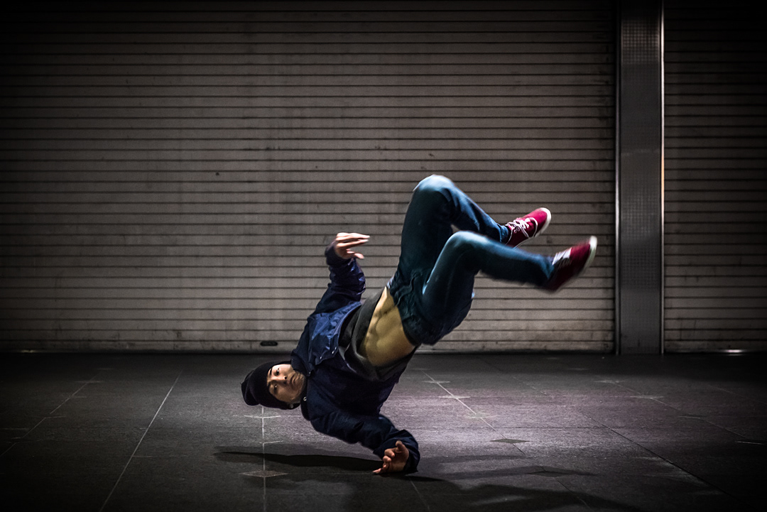 Break Dancer in Osaka.