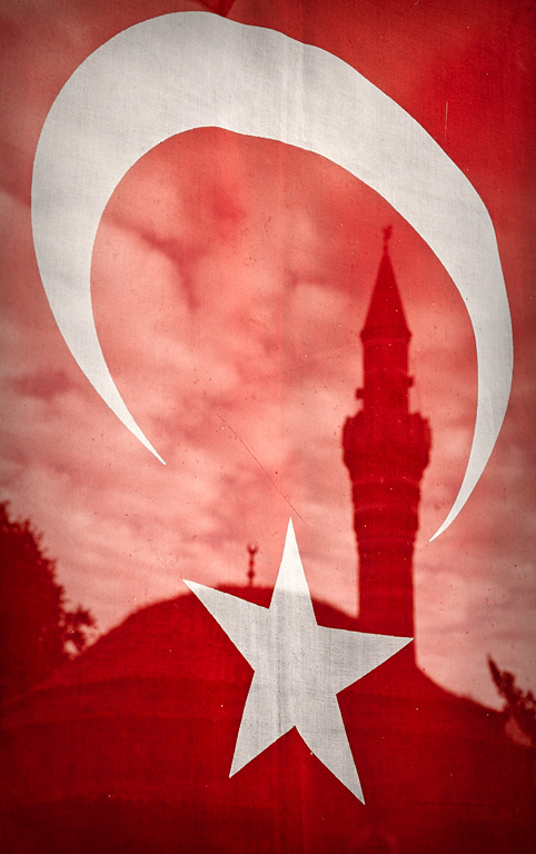 Turkish flag. 