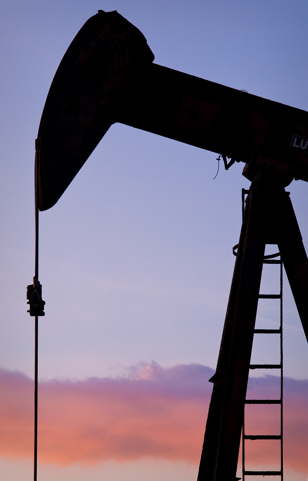 Petrol station near Sargentes de La Lora (Burgos, Spain) 