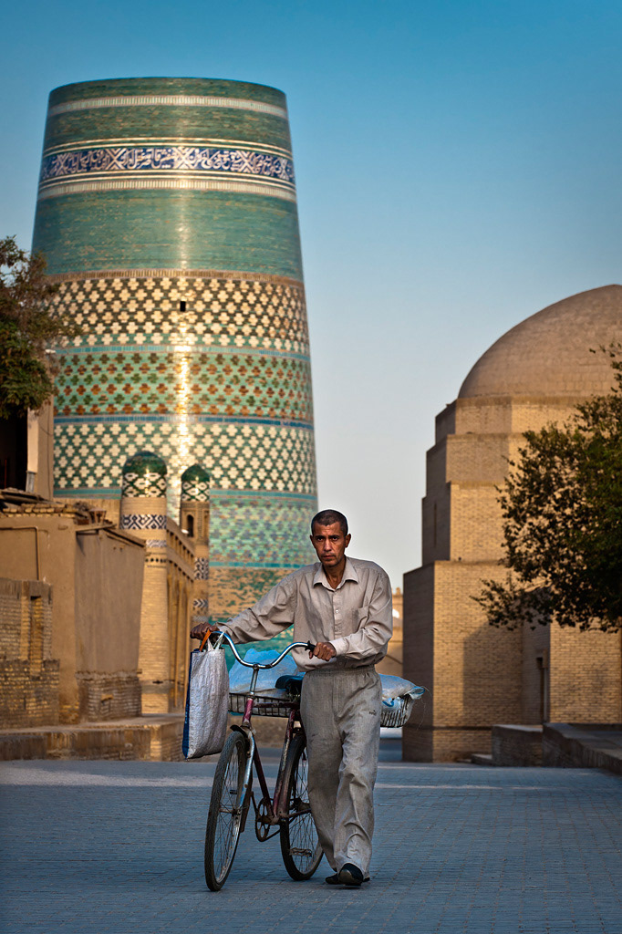   Khiva (Ichon-Qala). Streets of Khiva. 