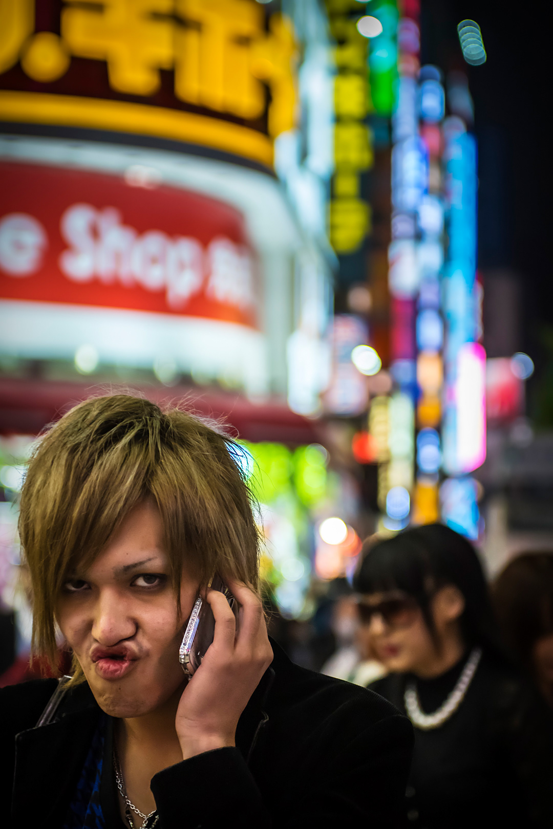 Streets of Shinjuku, Tokyo.