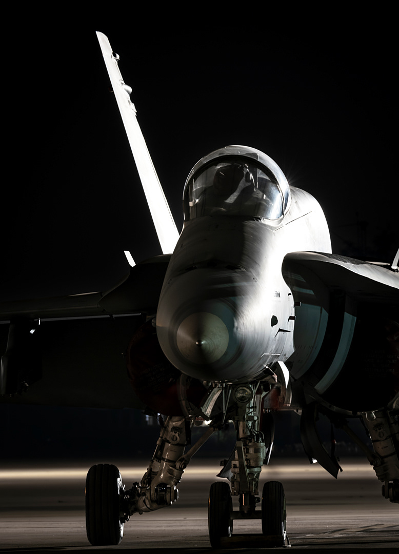 Spanish McDonnell Douglas F18 Hornet.