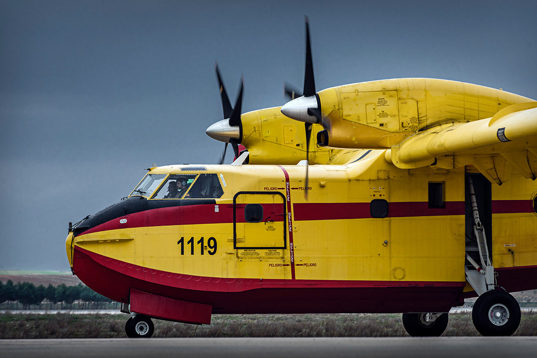 Bombardier CL-415T of the 43 Group of the Spanish Air Force.
