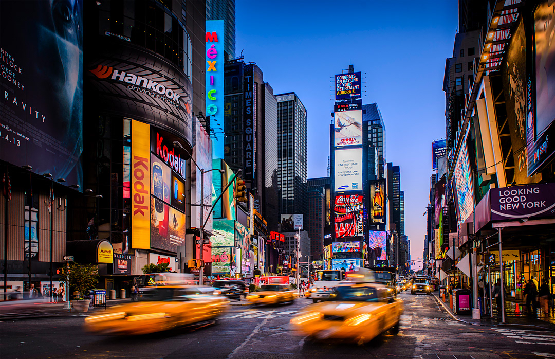 Times Square. 