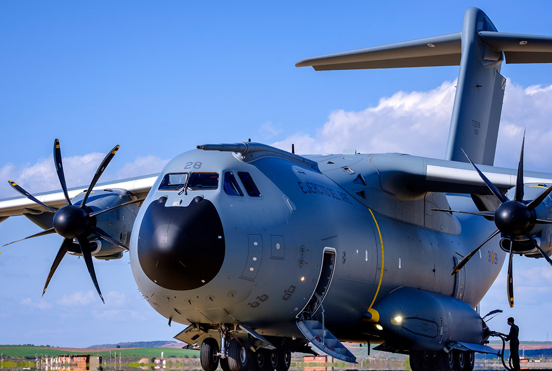 Airbus A400 of the 31st Wing of the Spanish Air Force.