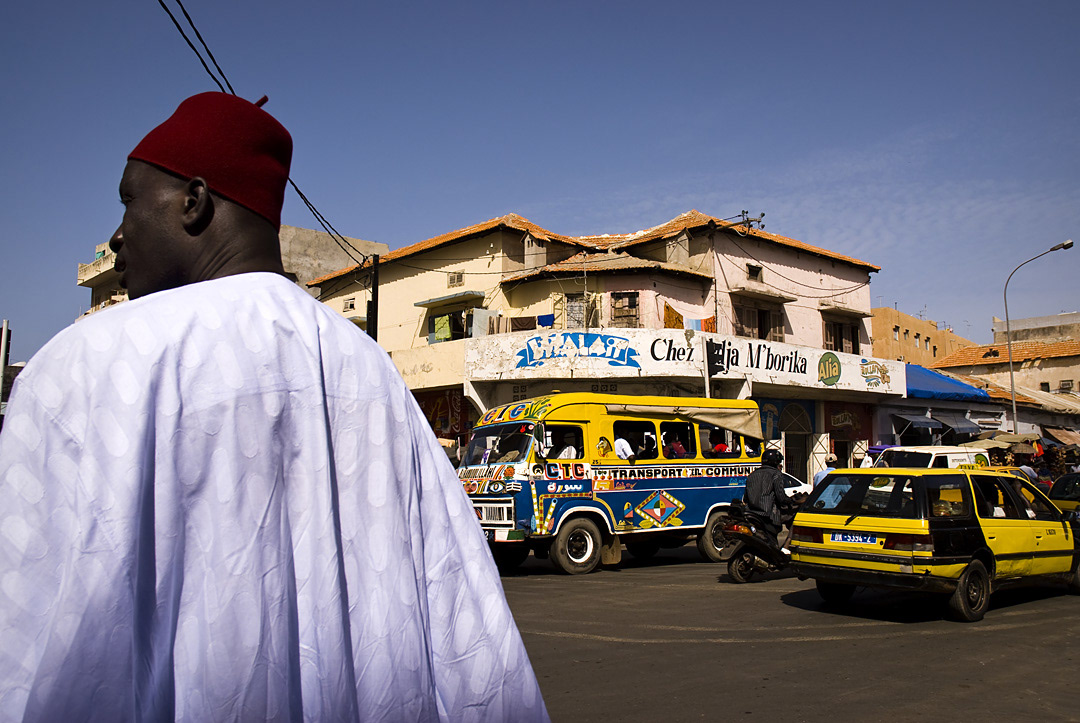 Streets of Dakar. 