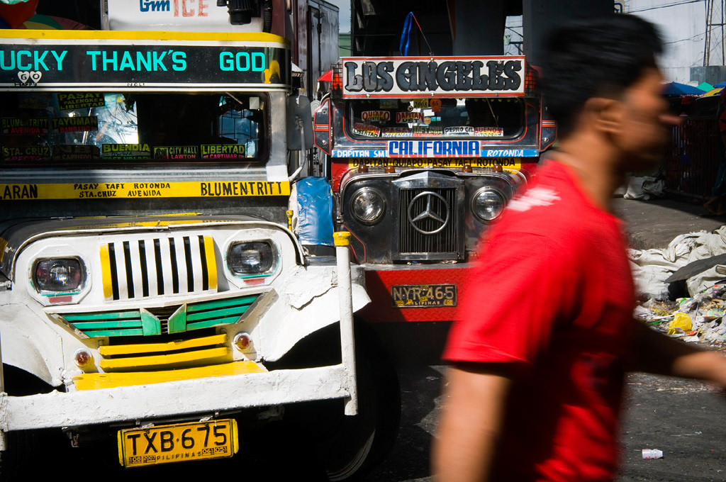 Streets of Manila.