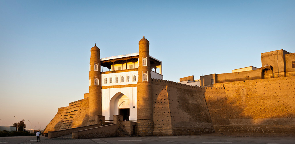   Bukhara. The Ark door. 
