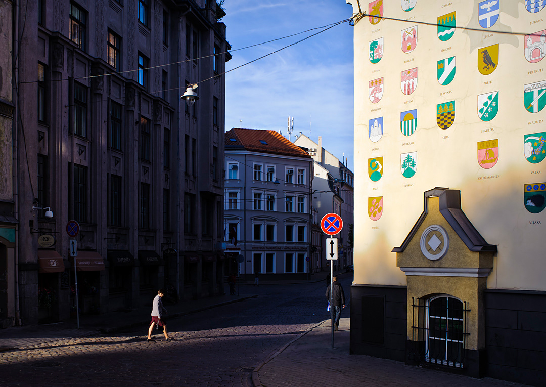 Streets of Riga. 
