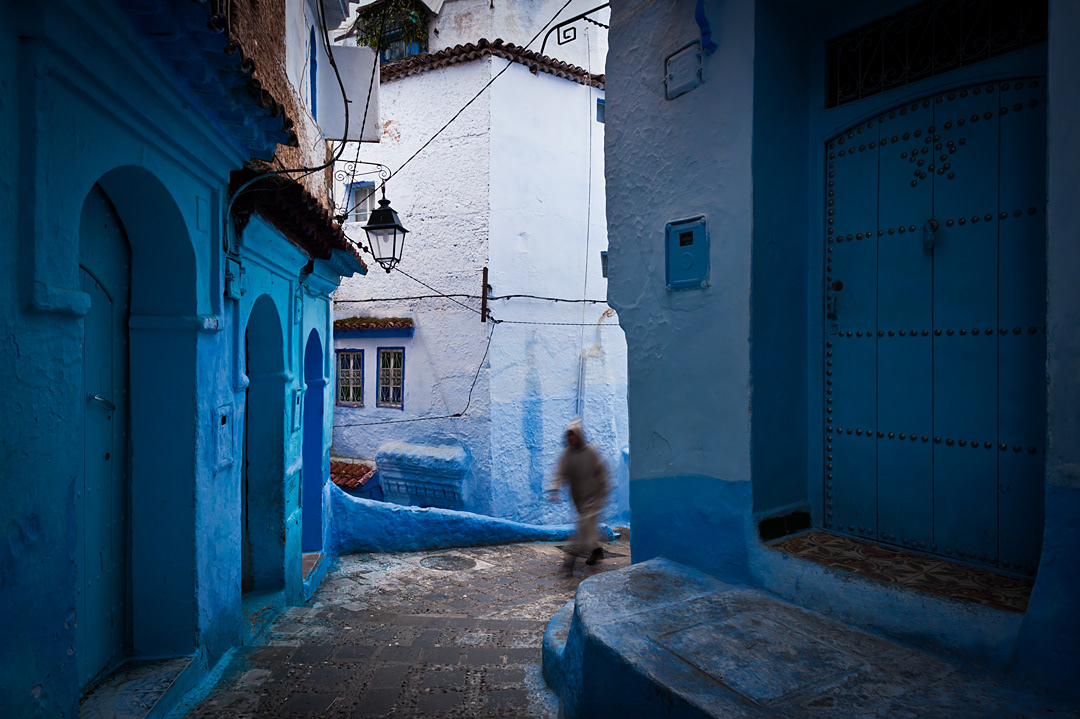 Streets of Chefchaouen.