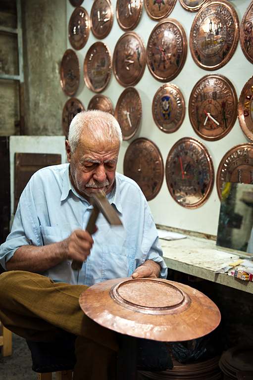 Craftsman in Sanliurfa. 
