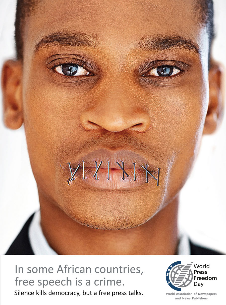 World Association of Newspapers - World Press Freedom Day campaign selection